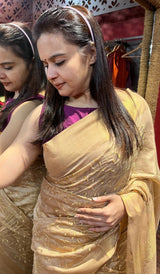 SEMI KATAN SILK SAREE  19082319