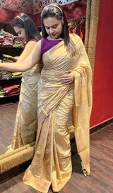 SEMI KATAN SILK SAREE  19082319