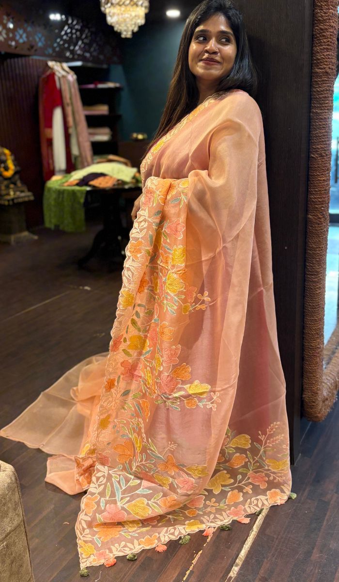 ORGANZA SAREE 02042566 – Ashima Fashion Store