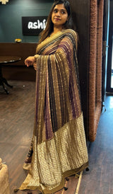 CHIFFON SILK SAREE 02022519