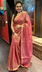 SEMI TISSUE SAREE 24102321