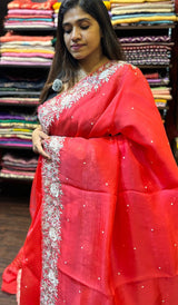 ORGANZA SAREE 2501255