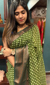 CHANDERI SILK SAREE 01042561