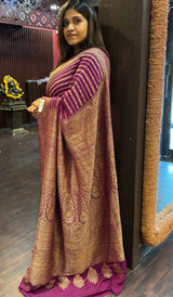 CREPE SILK SAREE 18032457