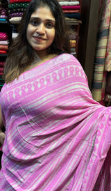 SEMI LINEN SAREE 19062417
