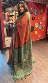 SEMI LINEN SAREE 0103241