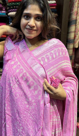 SEMI LINEN SAREE 19062417