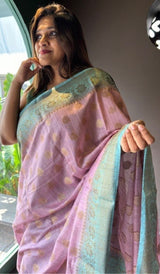 MOONGA TUSSAR SAREE 1702241