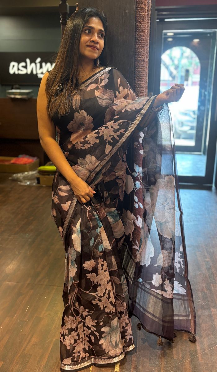 ORGANZA SAREE 02022527 – Ashima Fashion Store