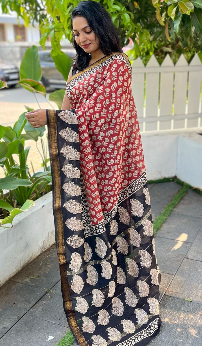 MAHESHWARI SILK SAREE 2603257 – Ashima Fashion Store