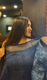 CHANDERI SILK SAREE 02042591