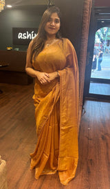 BLENDED ORGANZA SAREE 22052597