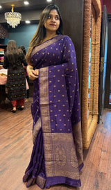 SEMI TUSSAR SILK SAREE 08042521
