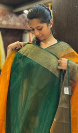 SEMI LINEN SAREE 15092553