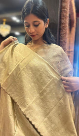 TISSUE ORGANZA SAREE 11122532