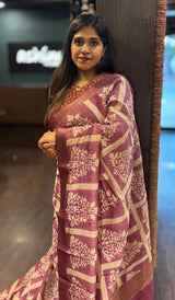 CHANDERI SILK SAREE 01042567