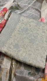 LINEN UNSTITCHED SALWAR 28052460