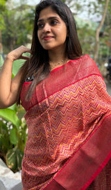 CHANDERI SILK SAREE 30012530