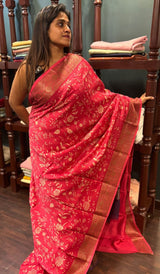CHANDERI SILK SAREE 30012520