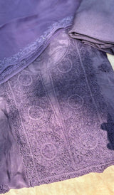CHIKANKARI UNSTITCHED SALWAR 1102253