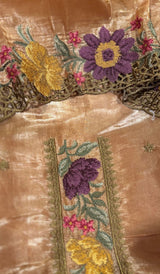 CRUSHED SILK UNSTITCHED SALWAR 0403256