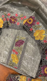 CRUSHED SILK UNSTITCHED SALWAR 0403255