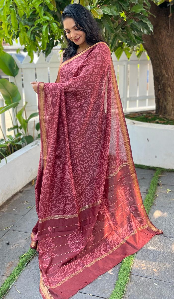 MAHESHWARI SILK SAREE 26032510 – Ashima