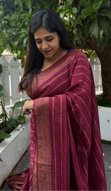 SEMI TUSSAR SILK SAREE 08042525