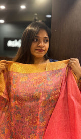 LINEN SAREE 15042525