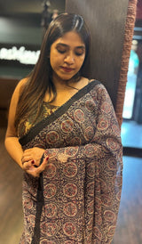 KORA CHANDERI SAREE 09042565