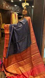 TUSSAR SILK SAREE 09042579