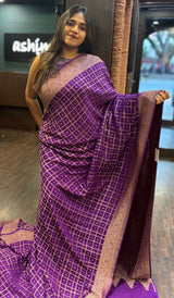 CREPE SILK SAREE 18032448