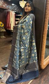 CHANDERI SILK SAREE 01042572