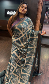 CHANDERI SILK SAREE 01042569