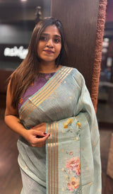 LINEN SAREE 1904256
