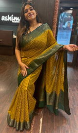 SEMI LINEN SAREE 2504252