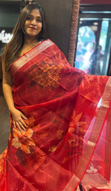 ORGANZA SAREE 08042542
