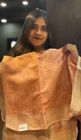 TISSUE ORGANZA SAREE 12042525
