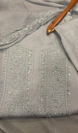CHIKANKARI UNSTITCHED SALWAR 0905258
