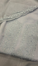 CHIKANKARI UNSTITCHED SALWAR 0905258