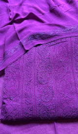 CHIKANKARI UNSTITCHED SALWAR 09052528