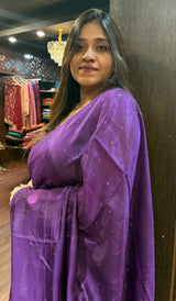 BLENDED ORGANZA SAREE 22052591