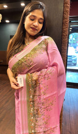 CHANDERI SAREE 22052529