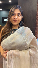 ORGANZA SAREE 220525107