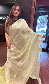 ORGANZA SAREE 220525112