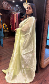 ORGANZA SAREE 220525112