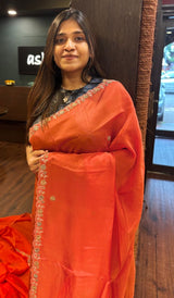 BLENDED ORGANZA SAREE 22052593