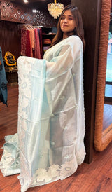 ORGANZA SAREE 220525103