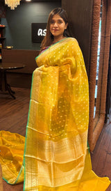 ORGANZA SAREE 22052518