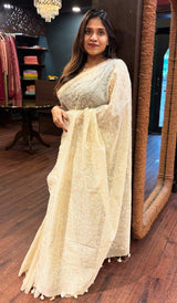 SEMI LINEN SAREE 260525154